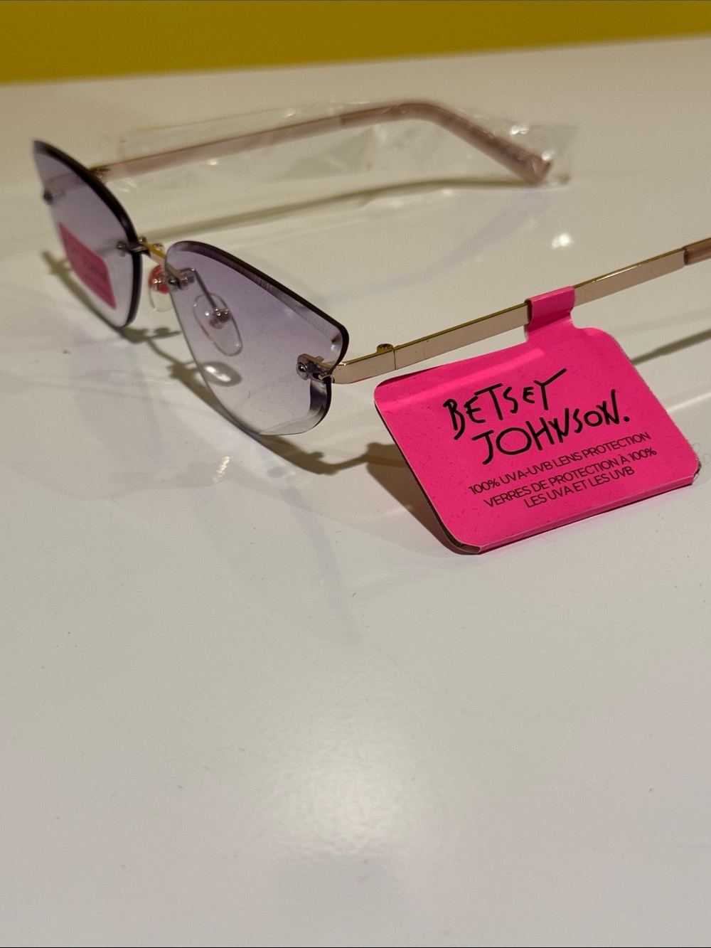 NWT Betsey Johnson sunglasses.